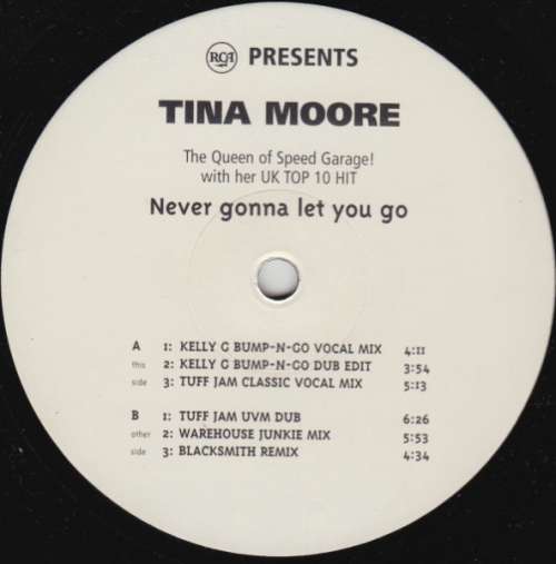 Cover Tina Moore - Never Gonna Let You Go (12) Schallplatten Ankauf