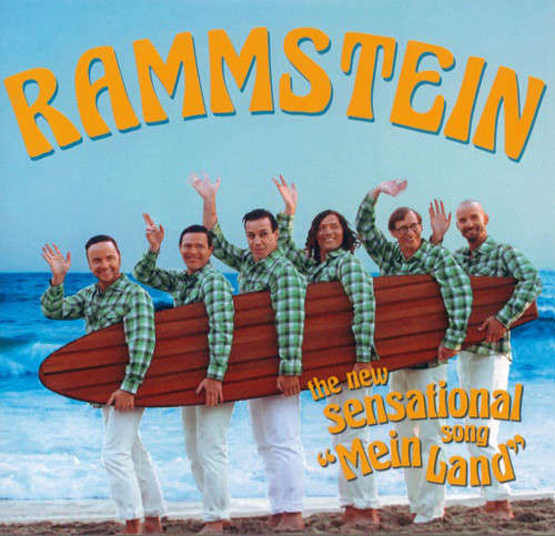 Cover Rammstein - Mein Land (7, Single, Ora) Schallplatten Ankauf
