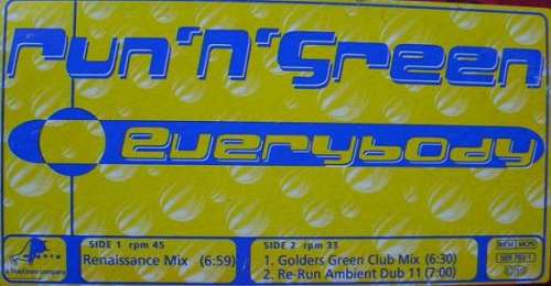 Cover Run 'n' Green - Everybody (12) Schallplatten Ankauf