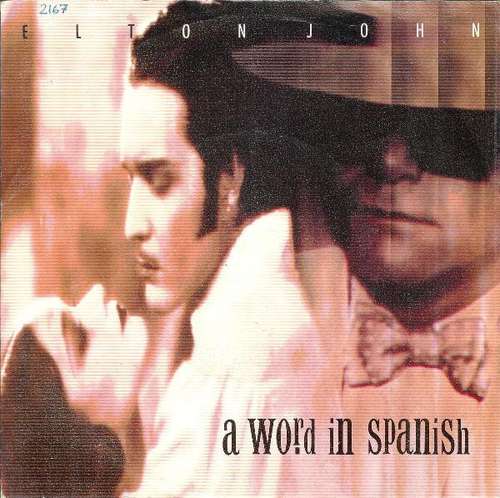 Cover Elton John - A Word In Spanish (7) Schallplatten Ankauf