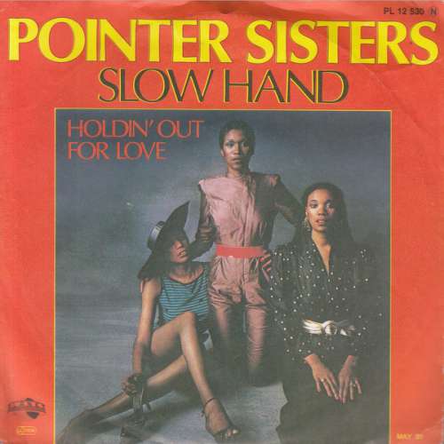 Cover Pointer Sisters - Slow Hand (7, Single) Schallplatten Ankauf
