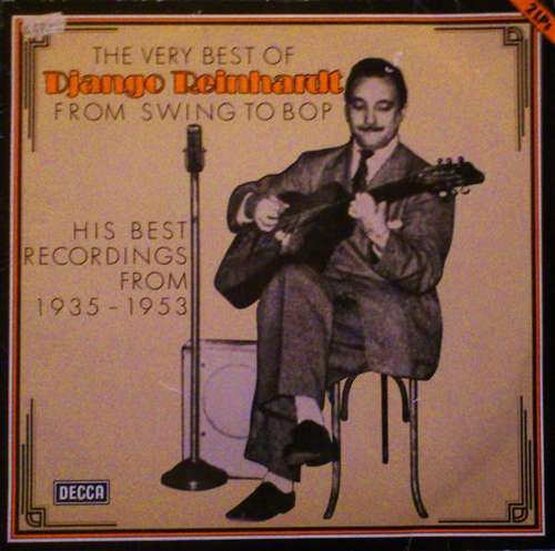 Cover Django Reinhardt - The Very Best Of - From Swing To Bop (His Best Recordings From 1935-1953) (2xLP, Comp, Red) Schallplatten Ankauf