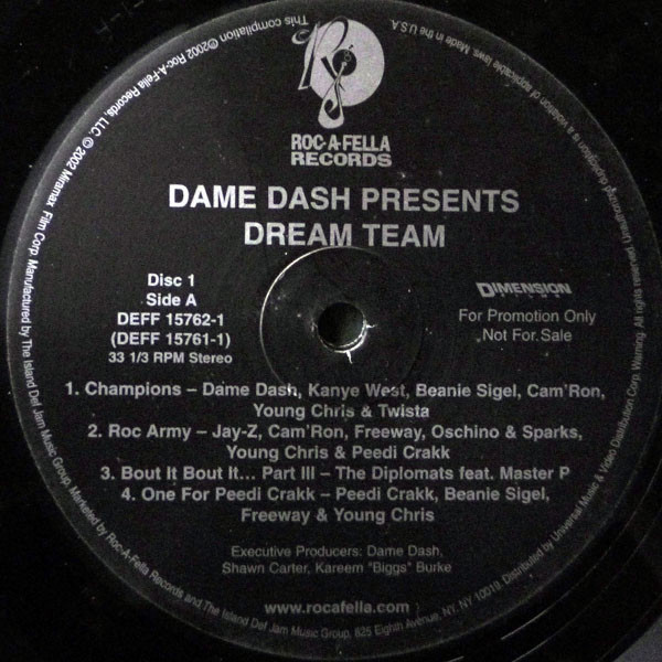 Bild Various - Dame Dash Presents Dream Team (2xLP, Comp, Promo, Cle) Schallplatten Ankauf