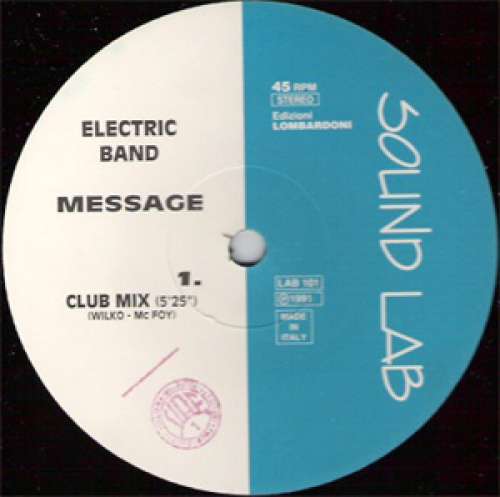 Cover Electric Band - Message (12) Schallplatten Ankauf