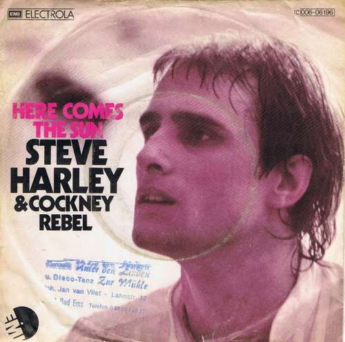 Cover Steve Harley & Cockney Rebel - Here Comes The Sun (7, Single) Schallplatten Ankauf
