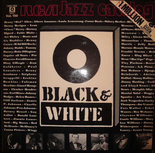 Cover Various - Black And White Jazz Catalog (2xLP, Comp, RE) Schallplatten Ankauf