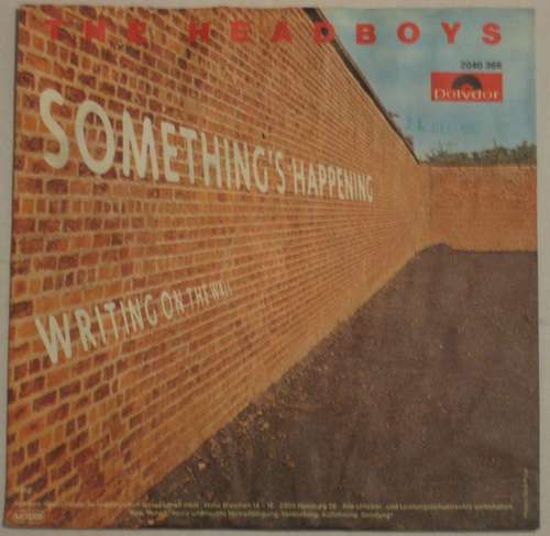 Cover The Headboys - Something's Happening (7, Single) Schallplatten Ankauf