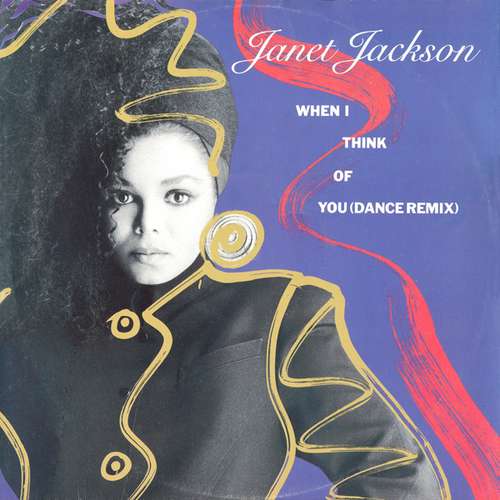 Cover Janet Jackson - When I Think Of You (Dance Remix) (12, Bla) Schallplatten Ankauf