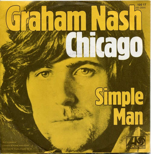 Cover Graham Nash - Chicago (7, Single) Schallplatten Ankauf
