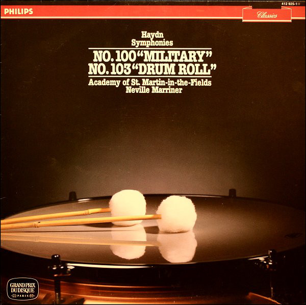 Cover Joseph Haydn - Academy Of St. Martin-in-the-Fields* • Neville Marriner* - Symphonies: No. 100 Military & No. 103 Drum Roll (LP, Album) Schallplatten Ankauf