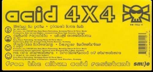 Cover Various - Acid 4x4 (2x10, Comp, Red) Schallplatten Ankauf