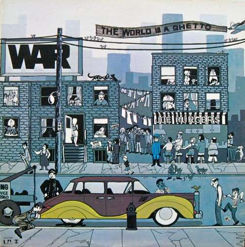 Cover War - The World Is A Ghetto (LP, Album, RE, All) Schallplatten Ankauf