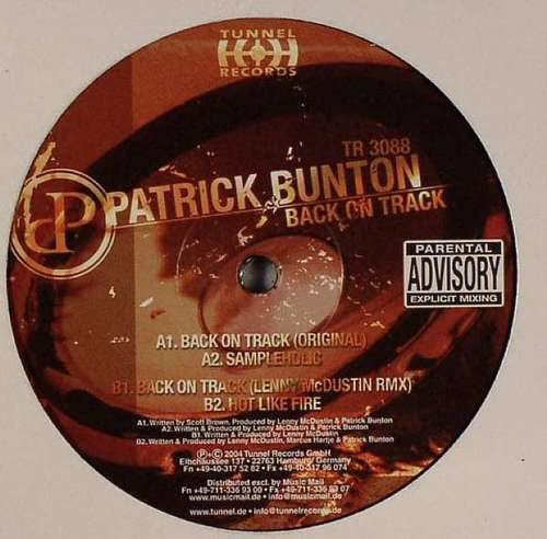 Cover Patrick Bunton - Back On Track (12) Schallplatten Ankauf