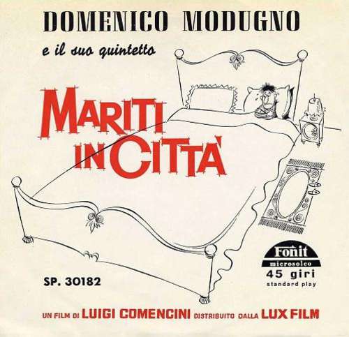 Cover Domenico Modugno E Il Suo Quintetto - Mariti In Città (7) Schallplatten Ankauf