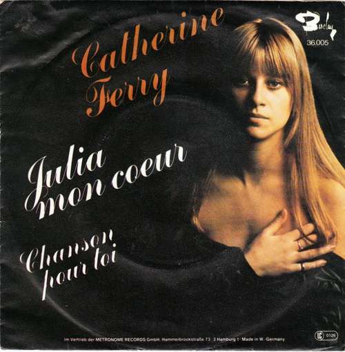 Cover Julia Mon Coeur Schallplatten Ankauf