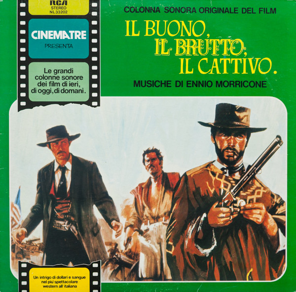 Cover Ennio Morricone - Il Buono, Il Brutto, Il Cattivo (Colonna Sonora Originale Del Film) (LP, Album, RE) Schallplatten Ankauf