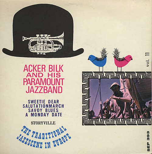 Cover Acker Bilk And His Paramount Jazz Band - Acker Bilk And His Paramount Jazz Band (7, EP) Schallplatten Ankauf