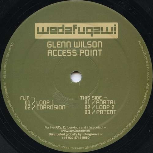 Cover Glenn Wilson - Access Point (12) Schallplatten Ankauf