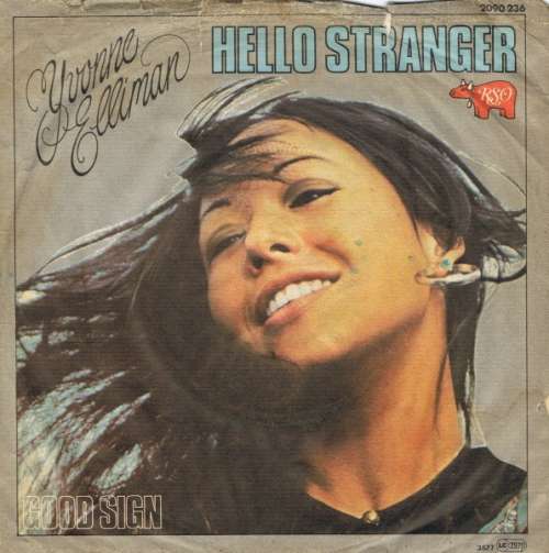 Cover Yvonne Elliman - Hello Stranger (7, Single) Schallplatten Ankauf