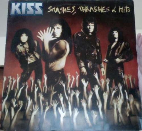 Cover Kiss - Smashes, Thrashes & Hits (LP, Comp) Schallplatten Ankauf