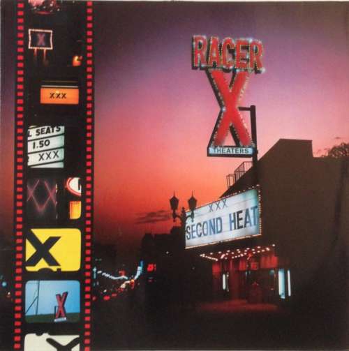 Cover Racer X - Second Heat (LP, Album) Schallplatten Ankauf