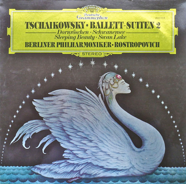 Cover Tschaikowsky* – Berliner Philharmoniker · Rostropovich* - Ballett-Suiten 2 (LP) Schallplatten Ankauf