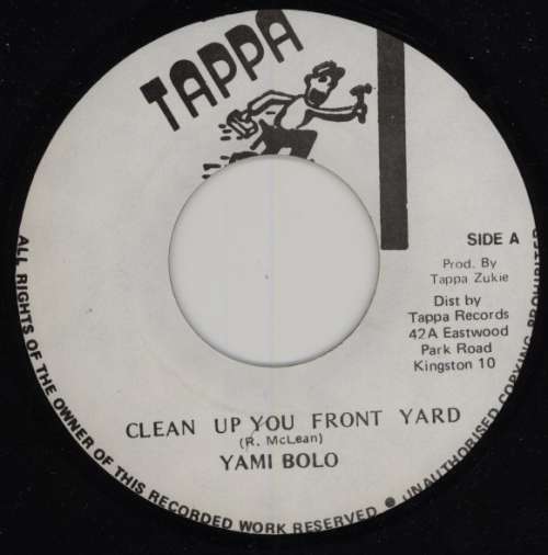 Cover zu Yami Bolo - Clean Up You Front Yard (7) Schallplatten Ankauf