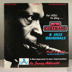 Cover Jamey Aebersold - Volume 27 : Eight Jazz Originals By John Coltrane (LP, Album) Schallplatten Ankauf