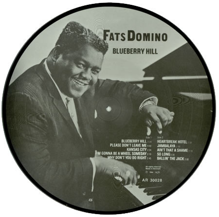 Cover Fats Domino - Blueberry Hill (LP, Comp, Pic) Schallplatten Ankauf