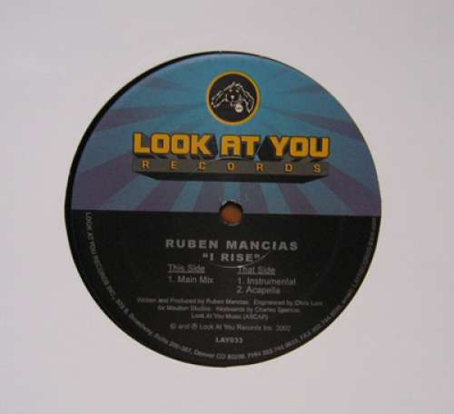 Cover Ruben Mancias - I Rise (12) Schallplatten Ankauf