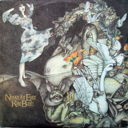 Cover Kate Bush - Never For Ever (LP, Album, RP, Blu) Schallplatten Ankauf
