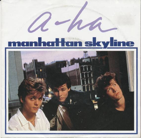 Cover a-ha - Manhattan Skyline (7, Single, Pos) Schallplatten Ankauf