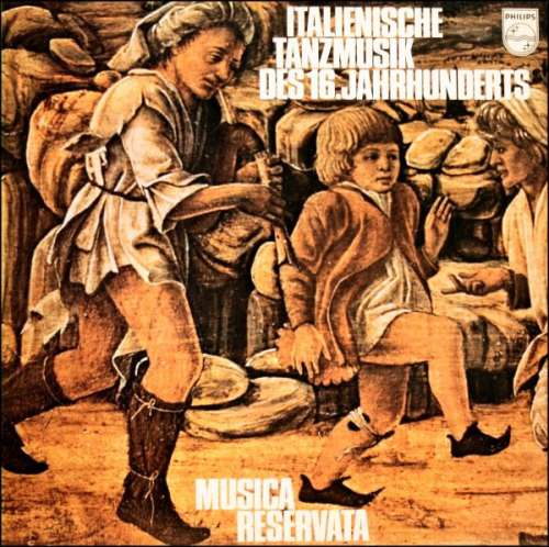 Cover Musica Reservata - Italienische Tanzmusik Des 16.Jahrhunderts (LP, Album) Schallplatten Ankauf
