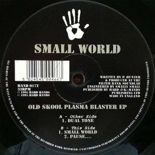 Cover Small World - Old Skool Plasma Blaster EP (12, EP) Schallplatten Ankauf