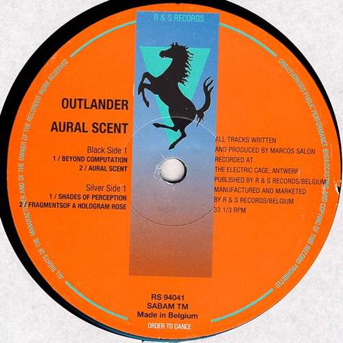Cover Aural Scent Schallplatten Ankauf