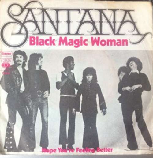 Cover Santana - Black Magic Woman (7, Single) Schallplatten Ankauf