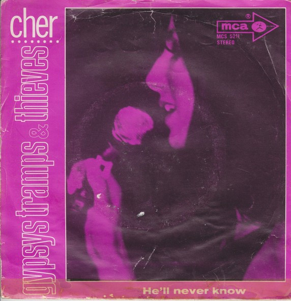 Cover Cher - Gypsys Tramps & Thieves (7, Single) Schallplatten Ankauf