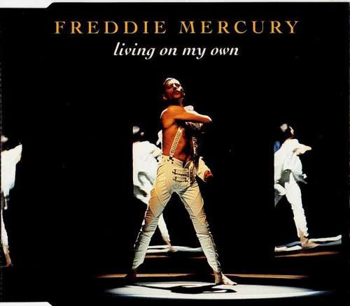 Cover Freddie Mercury - Living On My Own (CD, Single) Schallplatten Ankauf