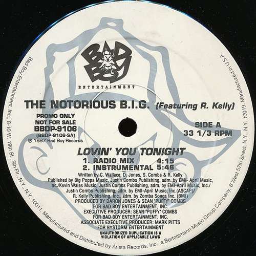 Cover Notorious B.I.G., The* - Lovin' You Tonight (12, Promo) Schallplatten Ankauf