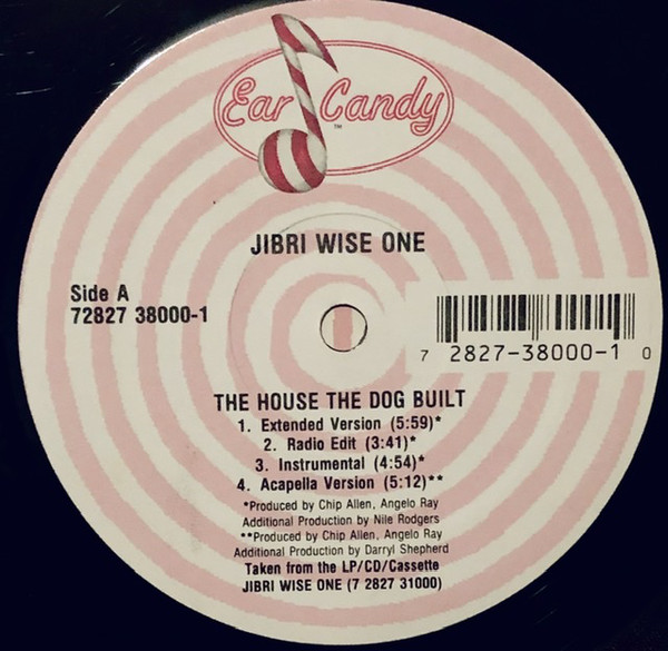 Cover Jibri Wise One - The House The Dog Built (12) Schallplatten Ankauf