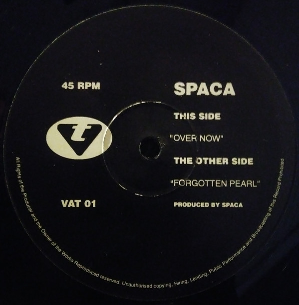 Cover Spaca - Forgotten Pearl / Over Now (12) Schallplatten Ankauf