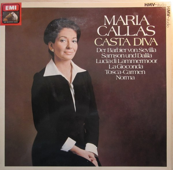 Cover Maria Callas - Casta Diva (LP, Comp) Schallplatten Ankauf