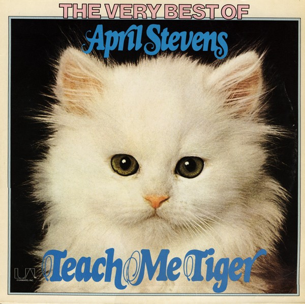 Cover April Stevens - The Very Best Of  April Stevens Teach Me Tiger (LP, RE) Schallplatten Ankauf