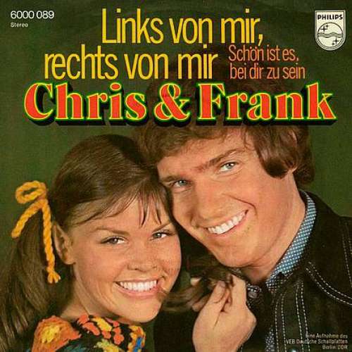 Cover Chris & Frank - Links Von Mir, Rechts Von Mir (7, Single) Schallplatten Ankauf