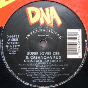 Cover Super Lover Cee & Casanova Rud - Girls I Got 'Em Locked (12) Schallplatten Ankauf