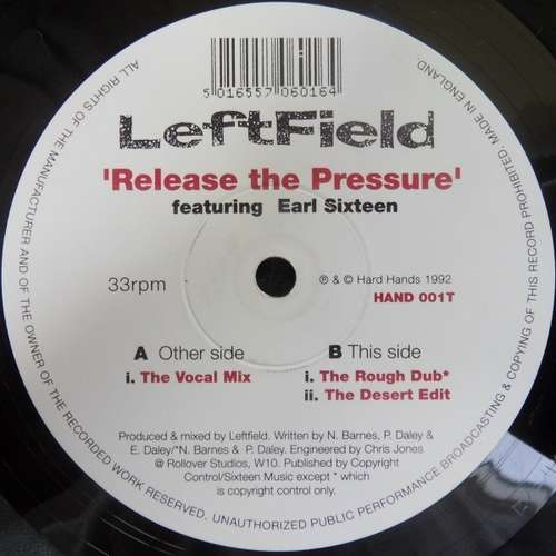 Cover Release The Pressure Schallplatten Ankauf