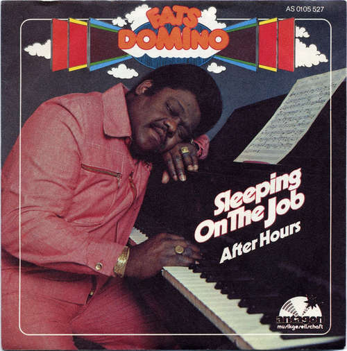 Cover Fats Domino - Sleeping On The Job / After Hours (7, Single) Schallplatten Ankauf