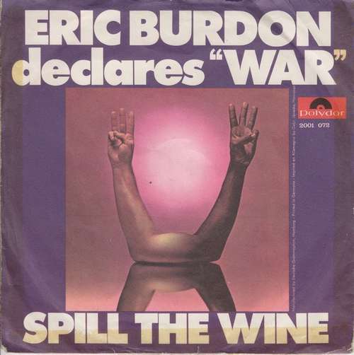 Cover Eric Burdon Declares War* - Spill The Wine (7, Single) Schallplatten Ankauf