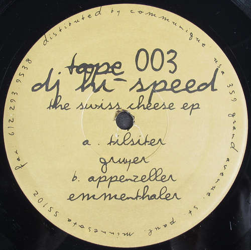 Bild DJ Hi-Speed - The Swiss Cheese EP (12, EP) Schallplatten Ankauf