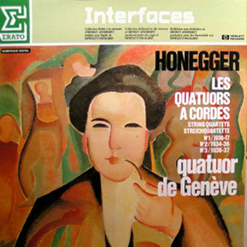 Cover Honegger*, Quatuor De Genève - Les Quatuors À Cordes (LP, Album) Schallplatten Ankauf